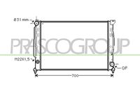 NRF 539504A - Radiador, refrigeración del motor - Economy Class