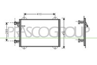 NISSENS 94584 - Condensador, aire acondicionado - ** FIRST FIT **