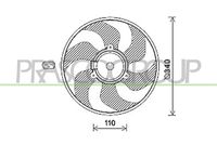 NRF 47372 - Ventilador, refrigeración del motor