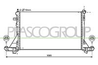 NRF 59217 - Radiador, refrigeración del motor