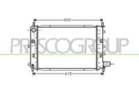 NRF 514436A - Radiador, refrigeración del motor - Economy Class