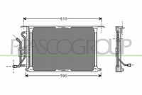 NRF 35250 - Condensador, aire acondicionado - EASY FIT