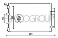 NTY CCS-FR-032 - Condensador, aire acondicionado