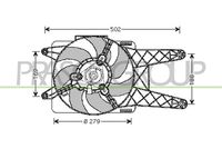 NRF 47229 - Ventilador, refrigeración del motor