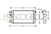 NRF 58845 - Radiador, refrigeración del motor