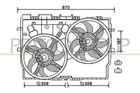 NRF 47945 - Ventilador, refrigeración del motor