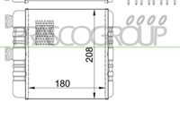 NRF 54279 - Radiador de calefacción - EASY FIT