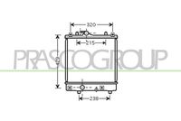 NRF 53862A - Radiador, refrigeración del motor - Economy Class