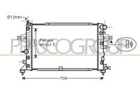 NRF 50562 - Radiador, refrigeración del motor - EASY FIT