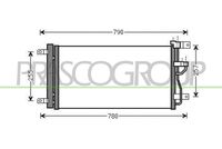 NRF 350225 - Condensador, aire acondicionado - EASY FIT