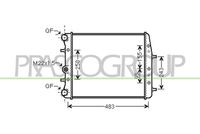 NRF 53021A - Radiador, refrigeración del motor - Economy Class