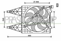 NRF 47652 - Ventilador, refrigeración del motor