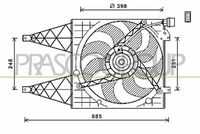 NRF 47986 - Ventilador, refrigeración del motor