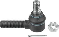 FEBI BILSTEIN 12975 - Referencia artículo par: 12975<br>Longitud [mm]: 95<br>Tamaño de rosca exterior: M16 x 1,5<br>Tamaño de rosca exterior: M24 x 1,5 LHT<br>Tipo de rosca: con rosca izquierda<br>Medida cónica [mm]: 20<br>Lado de montaje: Eje delantero, izquierda<br>Diámetro de tubo [mm]: 27<br>Peso [kg]: 0,664<br>Artículo complementario / información complementaria 2: con tuerca almenada rebajada<br>