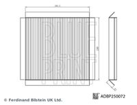 BLUE PRINT ADBP250072 - Filtro, aire habitáculo