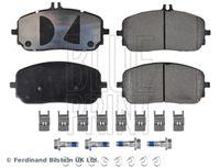 BLUE PRINT ADBP420081 - para diámetro disco de freno [mm]: 320<br>Longitud [mm]: 113<br>Ancho [mm]: 54<br>Homologación: ECE R90 Approved<br>Lado de montaje: Eje trasero<br>Espesor/grosor 1 [mm]: 17<br>Peso [kg]: 1,420<br>Artículo complementario / información complementaria 2: con material de fijación<br>