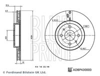 BLUE PRINT ADBP430000 - Disco de freno