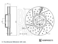 BLUE PRINT ADBP430140 - Frenos: Para vehículos sin frenos deportivos M<br>Frenos: para vehículos sin paquete deportivo M<br>Referencia artículo par: ADBP430062<br>Espesor de disco de frenos [mm]: 20<br>Llanta, nº de taladros: 5<br>Cantidad de agujeros de fijación: 1<br>Espesor [mm]: 64<br>Diámetro exterior [mm]: 330<br>corona de agujeros - Ø [mm]: 112<br>Superficie: revestido<br>Tipo de disco de frenos: ventilación interna<br>Lado de montaje: Eje trasero izquierda<br>Espesor mínimo [mm]: 18,4<br>Diámetro de centrado [mm]: 67<br>Peso [kg]: 9,0<br>