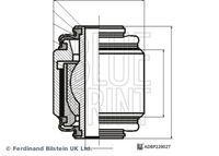 BLUE PRINT ADBP860194 - Variante de equipamiento: 1.6L - 2.0L<br>Lado de montaje: Eje delantero abajo<br>Altura [mm]: 57<br>Diámetro interior [mm]: 12,3<br>Diámetro exterior [mm]: 37,1<br>Tipo de dirección: Brazo oscilante transversal<br>Tipo de cojinetes: Rodamiento de caucho-metal<br>