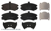 BLUE PRINT ADG042103 - Longitud [mm]: 137<br>Ancho [mm]: 54<br>Homologación: ECE R90 Approved<br>Lado de montaje: Eje delantero<br>Espesor/grosor 1 [mm]: 17<br>Contacto avisador de desgaste: con avisador acústico de desgaste<br>Peso [kg]: 1,0<br>