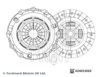 BLUE PRINT ADM53069 - Kit de embrague