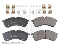 BLUE PRINT ADV184279 - para diámetro disco de freno [mm]: 300<br>Número de PR: 1LA<br>Longitud [mm]: 141<br>Ancho [mm]: 65<br>Homologación: ECE R90 Approved<br>Lado de montaje: Eje trasero<br>Espesor/grosor 1 [mm]: 19<br>Contacto avisador de desgaste: preparado para indicador desgaste<br>Peso [kg]: 1,924<br>Artículo complementario / información complementaria 2: con material de fijación<br>