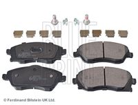 BLUE PRINT ADZ94227 - Longitud [mm]: 96<br>Ancho [mm]: 43<br>Homologación: ECE R90 Approved<br>Artículo complementario / información complementaria 2: Chapa antichirridos<br>Artículo complementario / información complementaria 2: con tornillos pinza freno<br>Lado de montaje: Eje trasero<br>Espesor/grosor 1 [mm]: 15<br>Contacto avisador de desgaste: con avisador acústico de desgaste<br>Peso [kg]: 0,874<br>Artículo complementario / información complementaria 2: con material de fijación<br>