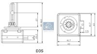 BOSCH 1987302907 - Lámpara, faro principal - Xenon HID WS