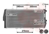 NISSENS 604781 - Radiador, refrigeración del motor