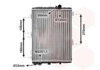 NRF 58579 - Radiador, refrigeración del motor