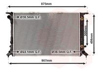 NRF 53719 - Radiador, refrigeración del motor - EASY FIT