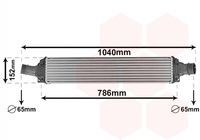 NRF 309103 - Radiador de aire de admisión