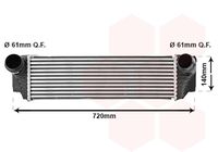 VALEO 818367 - Longitud de red [mm]: 550<br>Ancho de red [mm]: 155<br>Profundidad de red [mm]: 80<br>Nº producción: EL<br>