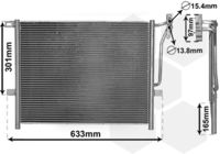 VALEO 814287 - Condensador, aire acondicionado