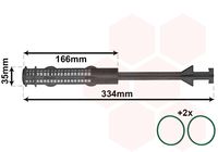 NRF 33359 - Filtro deshidratante, aire acondicionado - EASY FIT