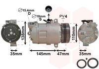 RECOFICIAL SAC750650 - Compresor, aire acondicionado