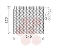 NRF 36185 - Evaporador, aire acondicionado - EASY FIT