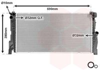 NRF 59285 - Radiador, refrigeración del motor - EASY FIT