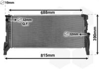 NRF 59236 - Radiador, refrigeración del motor