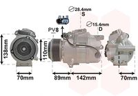 RECOFICIAL SAC751220 - Compresor, aire acondicionado