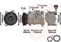 RECOFICIAL SAC820141 - Compresor, aire acondicionado