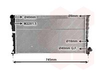 VALEO 731181 - año construcción desde: 08/1994<br>año construcción hasta: 02/1997<br>Código de motor: XUD9<br>Clase de caja de cambios: Caja de cambios manual, 5 marchas<br>Equipamiento de vehículo: para vehículos sin aire acondicionado<br>Ancho de red [mm]: 378<br>Longitud de red [mm]: 610<br>Profundidad de red [mm]: 23<br>Material: Aluminio<br>Ø entrada [mm]: 40<br>Ø salida [mm]: 40<br>Calefacción / Refrigeración: con depósito de compensación<br>Calefacción / Refrigeración: para vehículos sin radiador de aceite<br>Artículo complementario / información complementaria 2: con regulador de refrigerante<br>Tipo radiador: Aletas refrigeración unidas mecánicamente<br>Peso [kg]: 4,54<br>