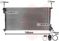 NRF 58189A - Radiador, refrigeración del motor - Economy Class