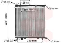 NRF 53863 - Radiador, refrigeración del motor - EASY FIT