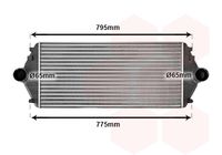 EACLIMA 36A10003 - Radiador de aire de admisión