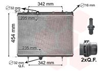 VALEO 735630 - Radiador, refrigeración del motor