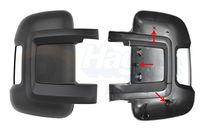 TYC 30900722 - Lado de montaje: derecha<br>Color: negro<br>Retrovisor exterior/interiror: brazo corto de espejo<br>