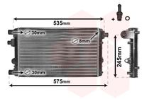 VALEO 732789 - Radiador, refrigeración del motor