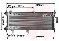 VALEO 811392 - Radiador, refrigeración del motor