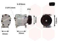 RECOFICIAL SAC740231 - Compresor, aire acondicionado